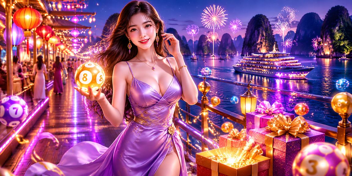 Người dùng sử dụng điện thoại xem xổ số và cá cược tại chợ đêm vịnh Hạ Long