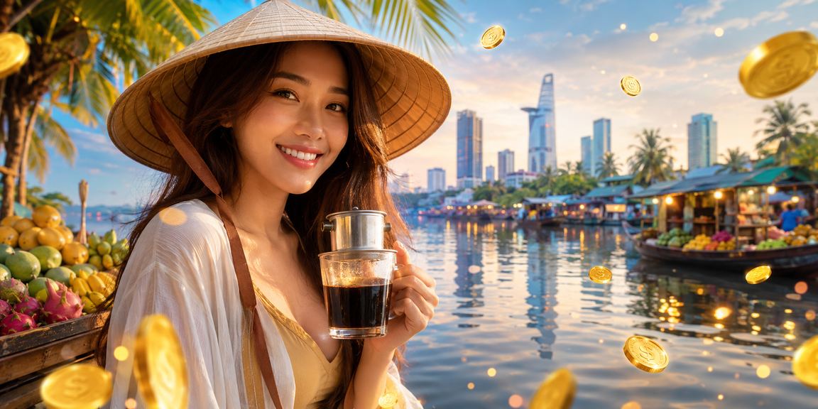 Người dùng trải nghiệm giao dịch năng động qua ứng dụng cá cược trên thuyền Mekong
